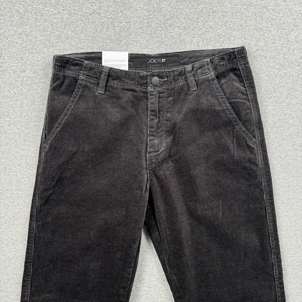 Pantalones de pana Joes Jeans para niños 16 gris oscuro Brixton recto estrecho mezcla de algodón Foto 3 de 4