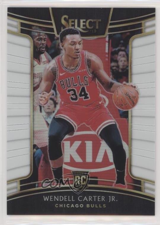 2018-19 Panini Select Concourse White Prizm /149 Wendell Carter Jr #65 2pv
