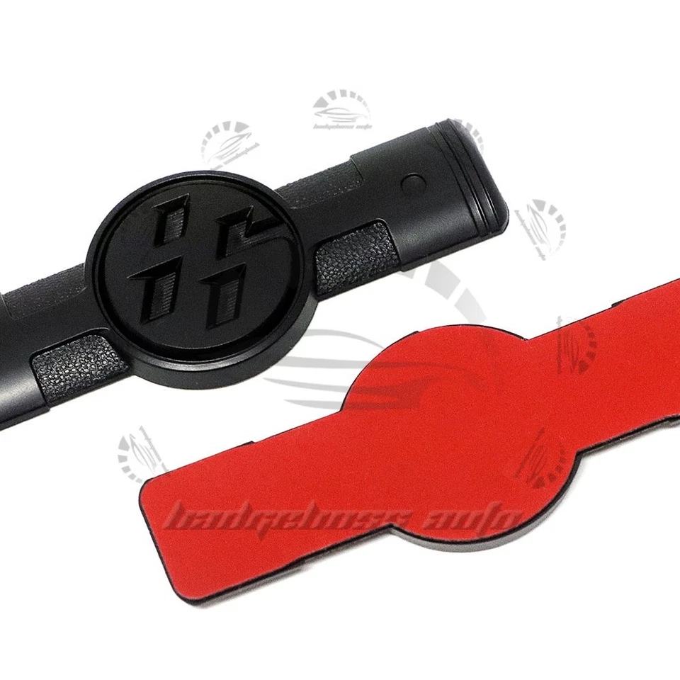 SET of 5 Matte Black For 2012-2016 Scion FRS Front Rear Fender Emblem Side Badge Foto 3 de 4