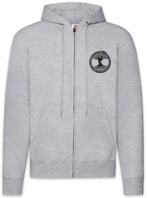 Ouroboros Yggdrasil Zipper Hoodie Ancient Snake Tree Loki Of Life Thor Odin