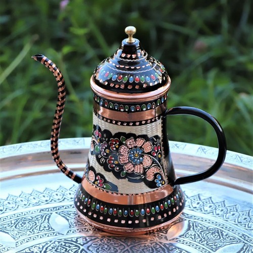 Copper Olive Oil Dispenser Cruet, Copper Oil Bottle, Container for Olive Oii - Picture 6 of 11