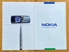 Nokia Mobil Phone Mobiltelefon Original 1999 Vintage Advert Werbung Reklame