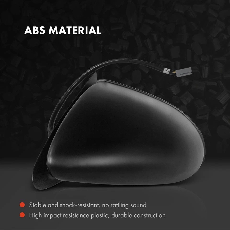 Nuevo espejo retrovisor eléctrico izquierdo izquierdo izquierdo lado del conductor negro para Mercury Cougar Ford Thunderbird Foto 3 de 4