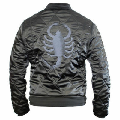 Men's Drive Scorpion Satin Slim Fit Rider Trucker Ryan
