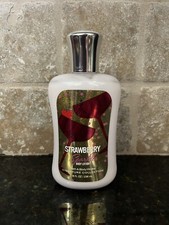 NEW Bath  Body Works Strawberry Sparkler Body Lotion 8 oz Discontinued Scent