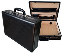 Executive Briefcase Business Work Travel Laptop Work Pilot Flight Bag Case Executive Briefcase Business Work Travel Laptop Work Pilot Flight Bag Case