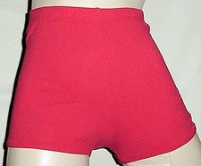 NWT GK Elite Nylon sports cheerleading shorts  Red XL