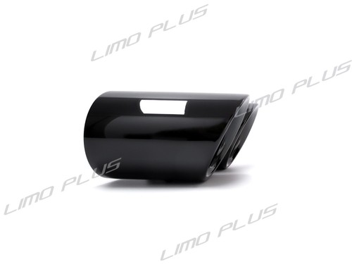 Black Exhaust Tips Muffler GTS Look For 2017-2023 Porsche 971 Panamera Base - Picture 8 of 12