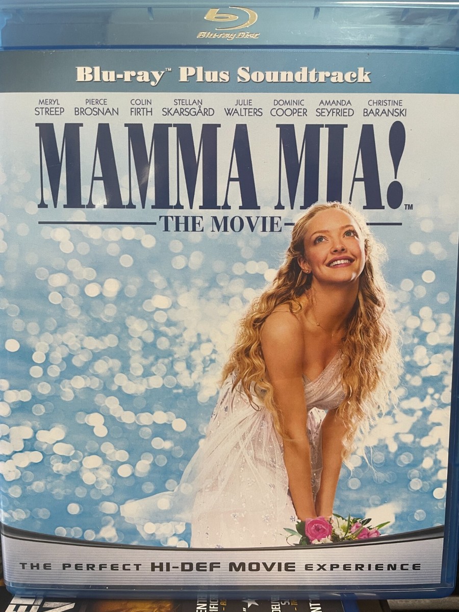 Mamma Mia (Blu-ray Disc, 2008, 2-Disc Set) INCLUDES SOUNDTRACK CD