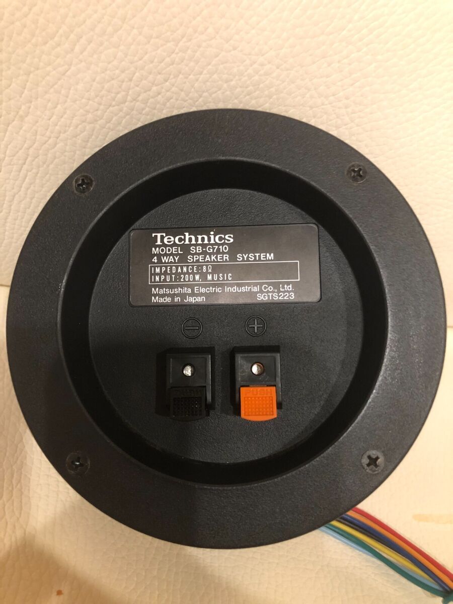 Technics SB-G710 Speaker Terminal and Crossover | eBay Technics SB-G710 Speaker Terminal and Crossover | eBay