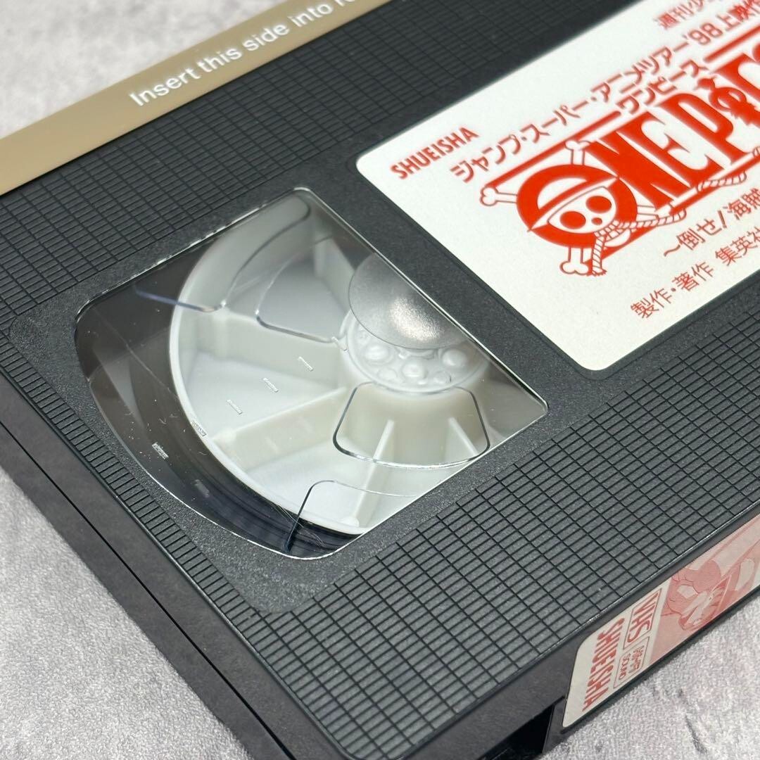 One Piece VHS Tape Defeat Pirate Ganzac 1998 Japan Anime Not