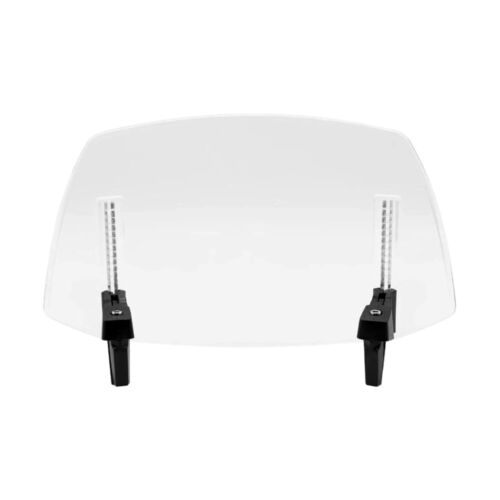 Motorbike Windshield Motorcycle Clip On Wind Screen Deflector Extension Spoiler - Picture 2 of 10