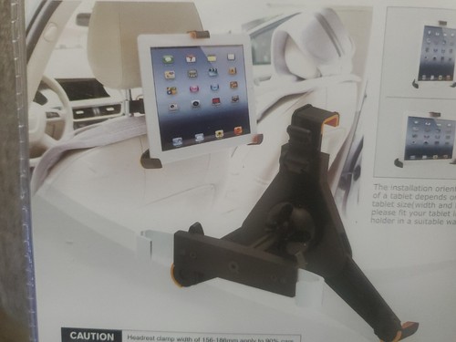 Car Headrest Mount/Holder For Tablets – Purex Technology Brand – Model # PXP-12 - Picture 7 of 12
