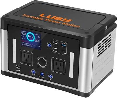 Luby  700W Portable Power Station Solar Generator Camping Gift, off Grid Hunting
