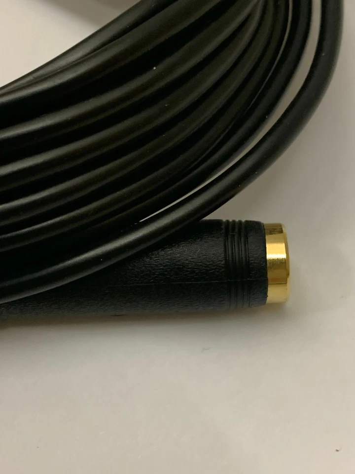 Cable de extensión de auriculares de 20 pies 1/8 estéreo macho a 1/4 estéreo hembra 42-2561 Foto 3 de 4