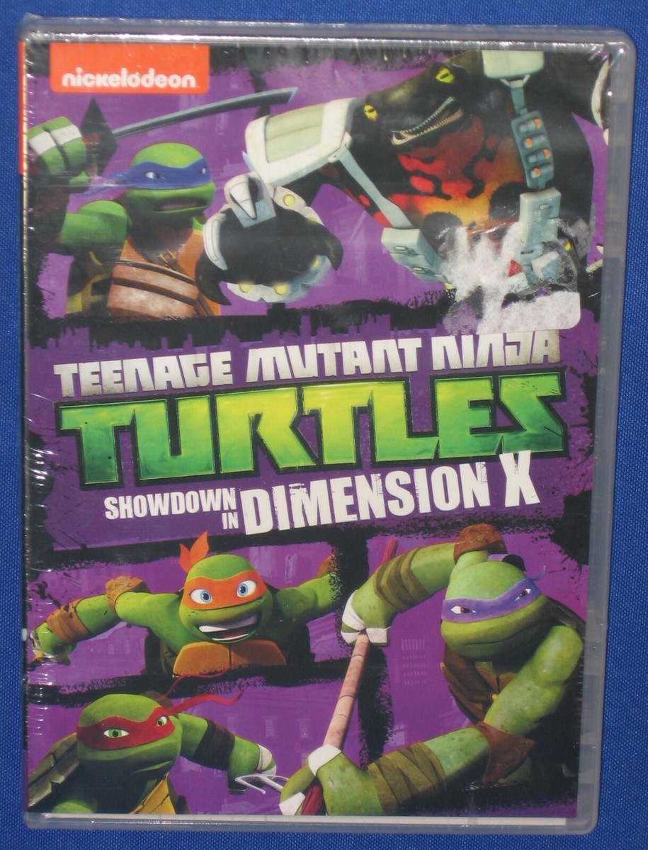 Teenage Mutant Ninja Turtles Showdown Dimension X DVD 2014