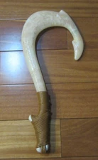 Disney Moana Maui's Magical Fish Hook Sword Toy 20" Lights up Sounds Tested