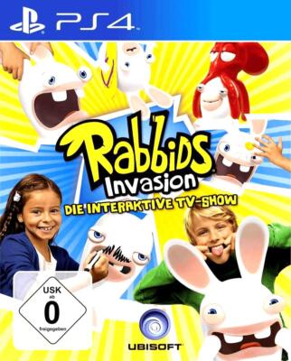 Rabbids Invasion: Die interaktive TV Show - PS4 / PlayStation 4 - Neu & OVP - EU