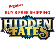 HIDDEN FATES Pokémon TCG 1 - 68 PICK YOUR OWN REGULARS 3+ FREE SHIP LP/NM