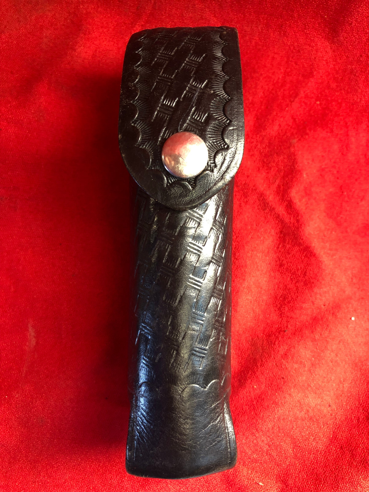 POINT BLANK LEATHER Pepper Spray/Mace Holder W340 Black Leather