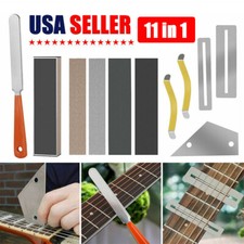 11X Guitar Fingerboard Luthier Tool Guitar Fret Crowning File Fret Leveling Beam