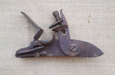 VTG BLACK POWDER MUZZLELOADER BROWN BESS FLINTLOCK HAMMER MECHANISM RIFLE MUSKET