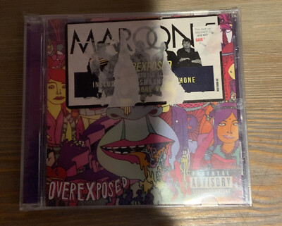   Maroon 5 - Overexposed [ CD ] BROKEN CASE 