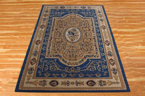 Oushak Hand Tufted Wool Area Rug Parisian Traditional Living Room Carpets 4x6 ft - Picture 3 of 9