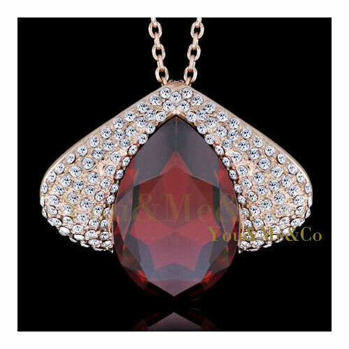 Collana Birthstone di giugno Collana monogramma Collana - Italia