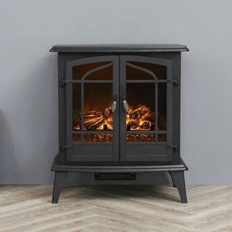 LOKATSE HOME Indoor Electric Freestanding Heater Fireplace | eBay