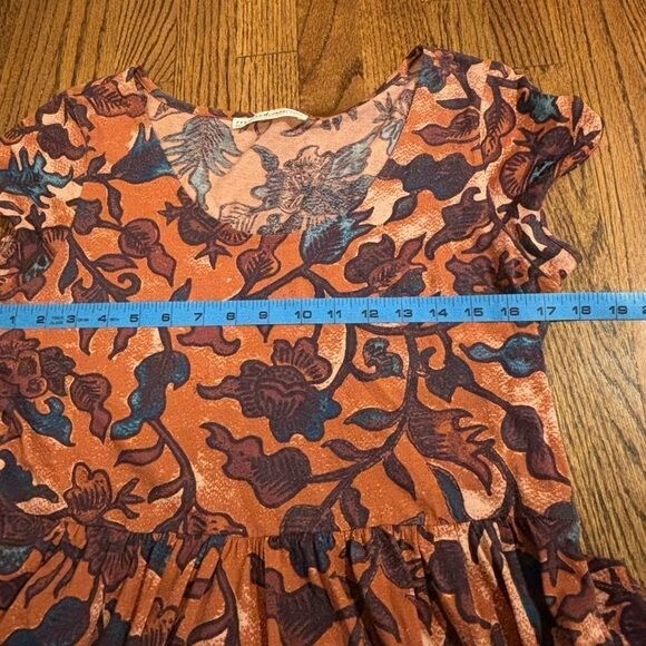 Peruvian Connection | Batik Pocket Mini Dress Ora… - image 6