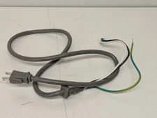 3-Prong Power Cord Replacement for Samsung 1.8 Cu Ft Microwave ME18H704SFS-PARTS