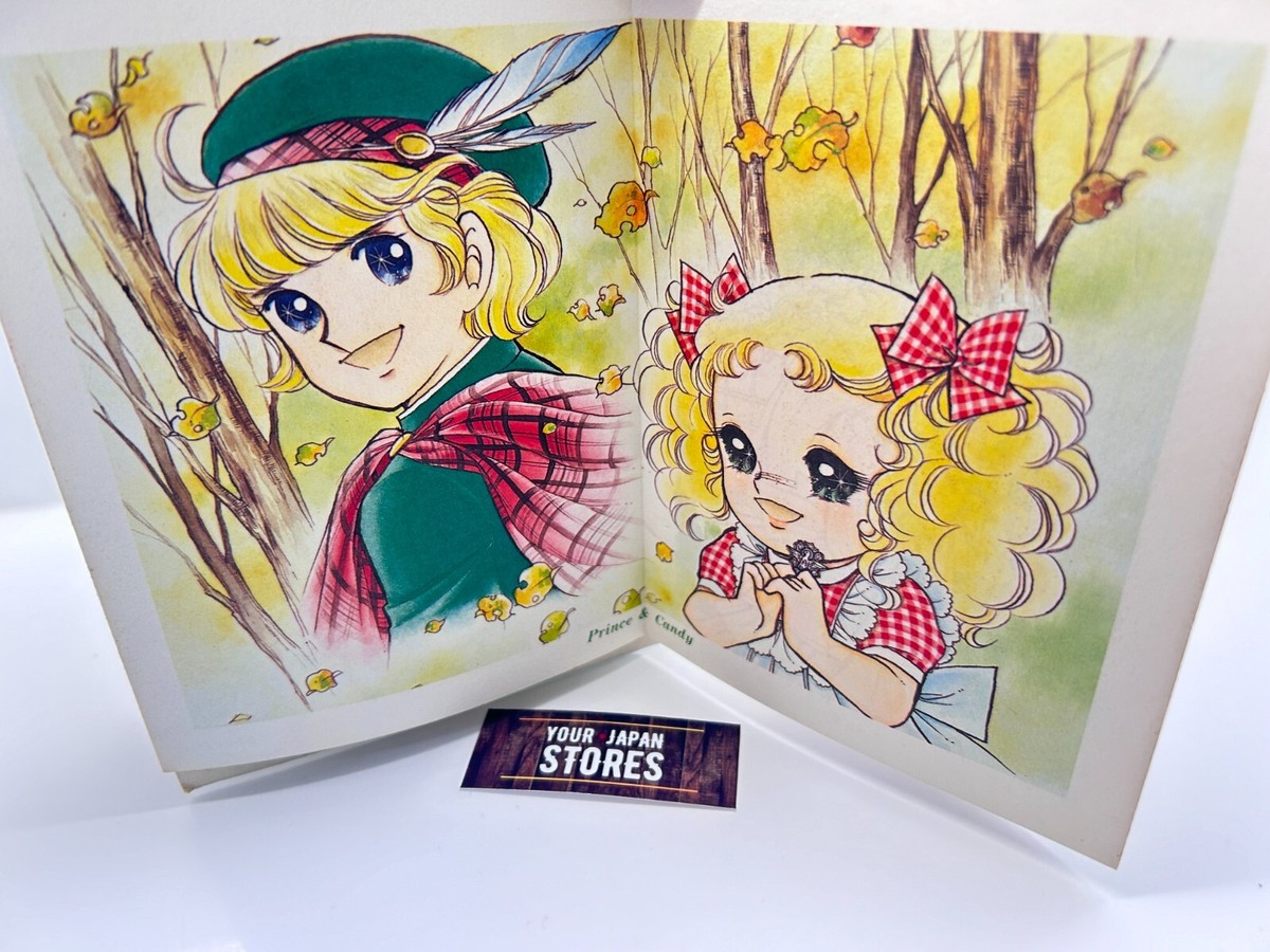 Candy Candy Illustration Book Set Yumiko Igarashi Nakayoshi with