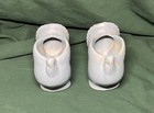 Vintage Small Turkey Shaped Light Blue Bud Vase Almost 4" Tall - Set of Two — photo 1