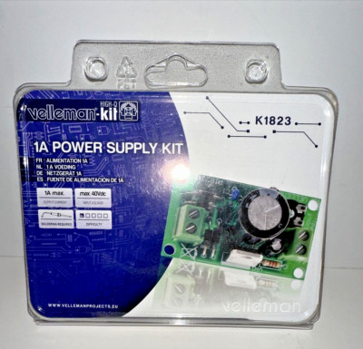 K1823 Original New Velleman Kit 1 A Power Supply DIY Project Free Shipping