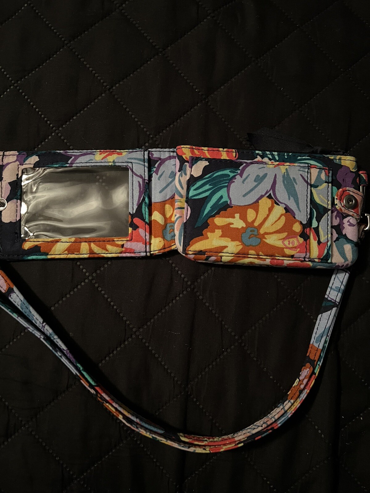 vera bradley rfid wallet and lanyard Gem
