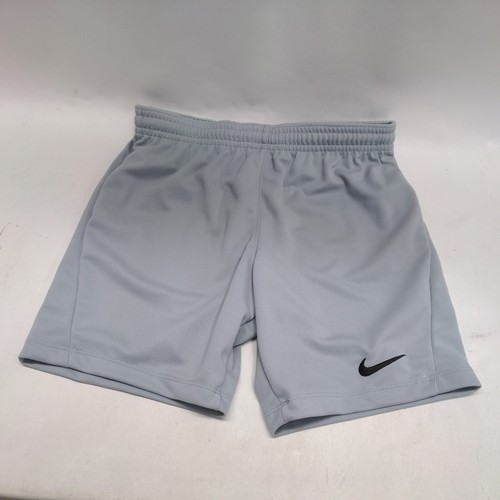 Nike Park III Shorts Kids Youth Size Large Gray BV6866-012