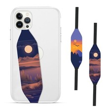 Universal Phone Grip Straps for Secure Handling Reversible