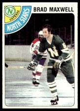 1978-79 Topps Ex-Nm Brad Maxwell Rookie Minnesota North Stars #83
