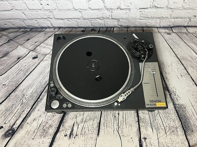 Denon DP-DJ101S Turntable Record Player Black for parts, Or Repair