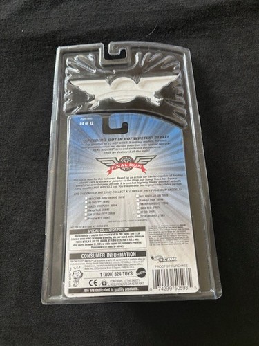 2001 Hot Wheels FINAL RUN Retiring Model die-cast RAMP TRUCK #4 of 12 - Picture 2 of 2