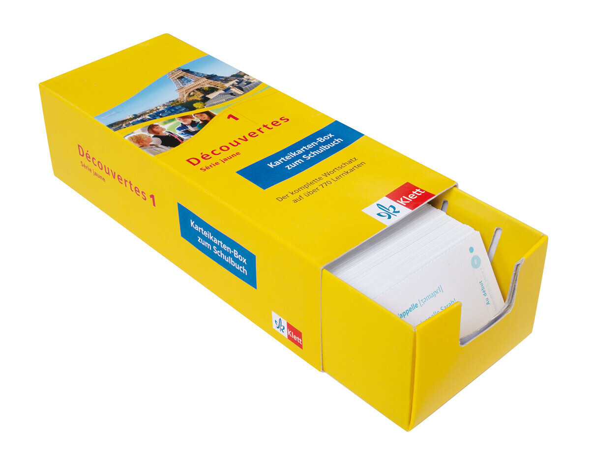 Thumbnail - Découvertes Série Jaune 1. Vokabel-lernbox | 2013 | Deutsch