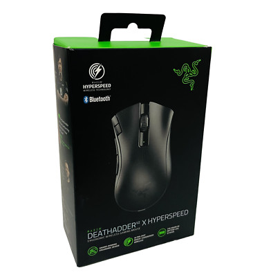 Razer DeathAdder V2 X Hyperspeed Wireless Gaming Maus kabellos 5G Sensor Schwarz