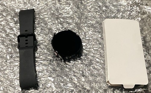 Samsung Galaxy Watch 4 SM-R870 44mm Czarne aluminiowe etui z paskiem sportowym - używane