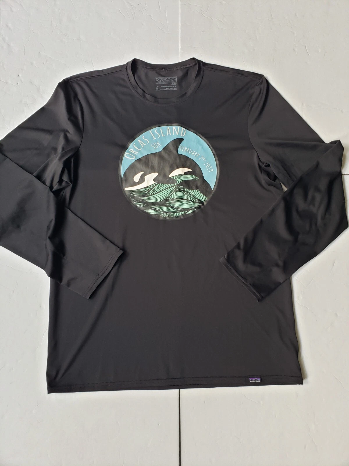 Patagonia Capilene Daily Ocras Island Graphic Lightweight Base Layer Size M