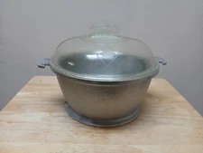 Vintage Guardian Service Aluminum Dutch Oven Pot Deep Fryer 9 3/4” with Lid