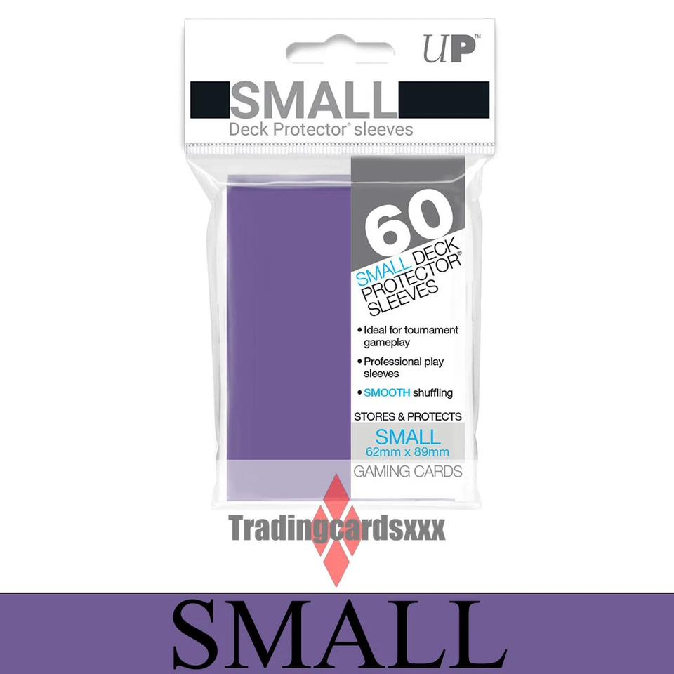 Ultra PRO - 60 Protèges Cartes Deck Protector Sleeves SMALL : Violet