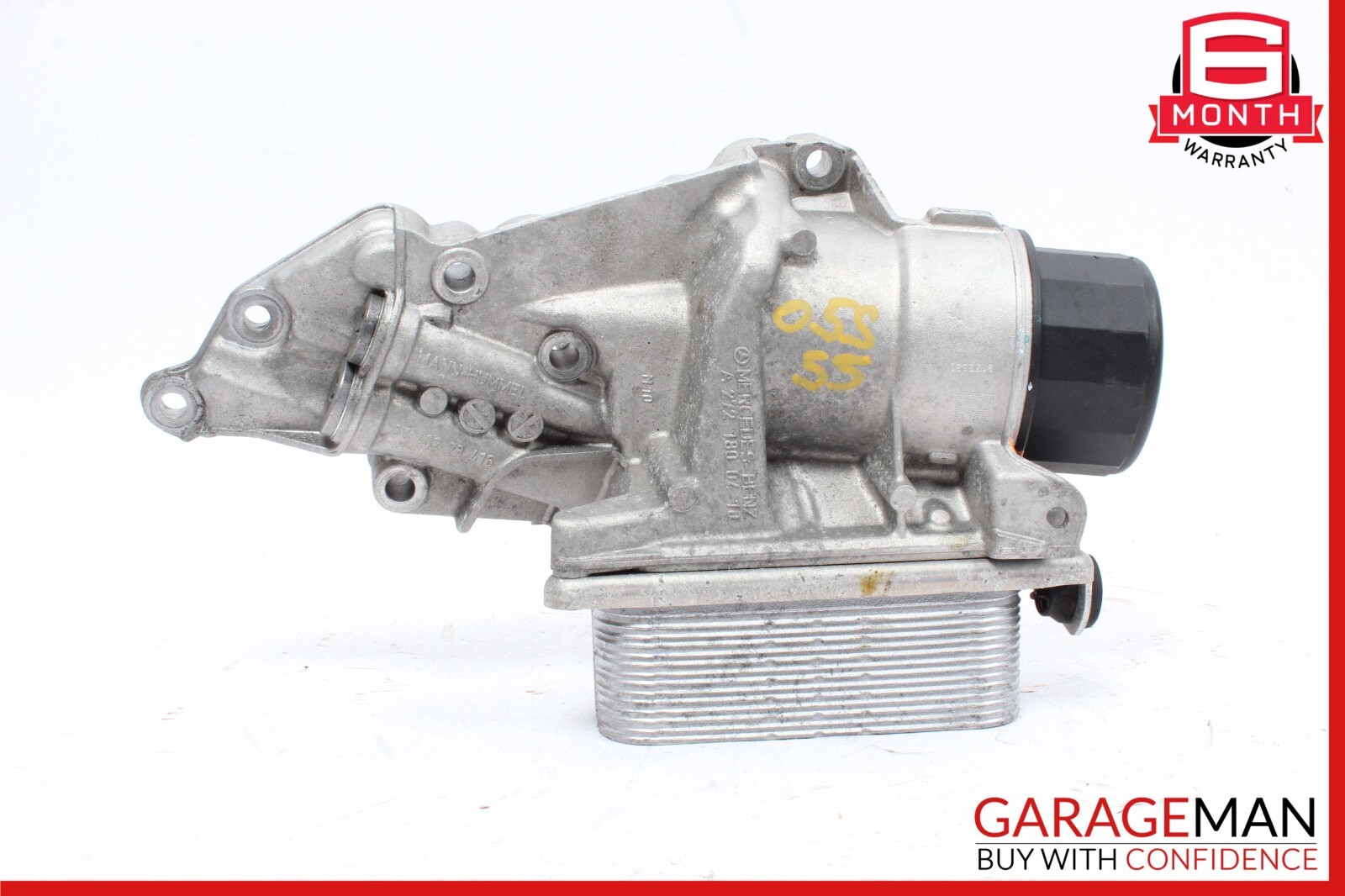 05-13 Mercedes W220 S55 AMG C300 Engine Oil Filter Cooler Housing 2721800410 OEM