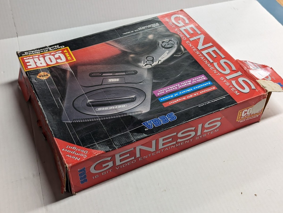 タカ　　SEGA GENESIS CORE SYSTEM SEGA Genesis System - Core Edition - Complete — Gametrog