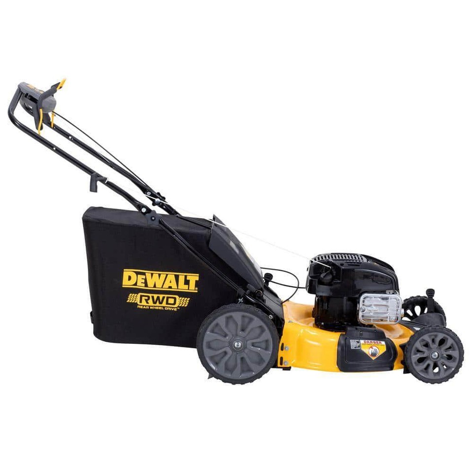 Dewalt Gas Self Propelled Lawn Mower 163cc Brigg+Stratton RearWheel